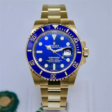 blauw gouden rolex|Rolex blue colors.